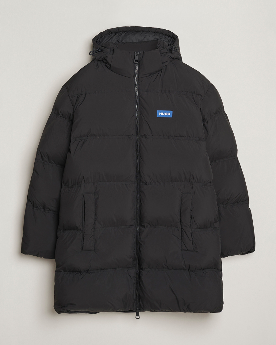 Uomini | Giacche | HUGO | Bodi Hooded Puffer Parka Black