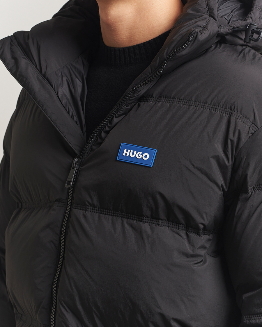 Uomini | Giacche | HUGO | Bodi Hooded Puffer Parka Black