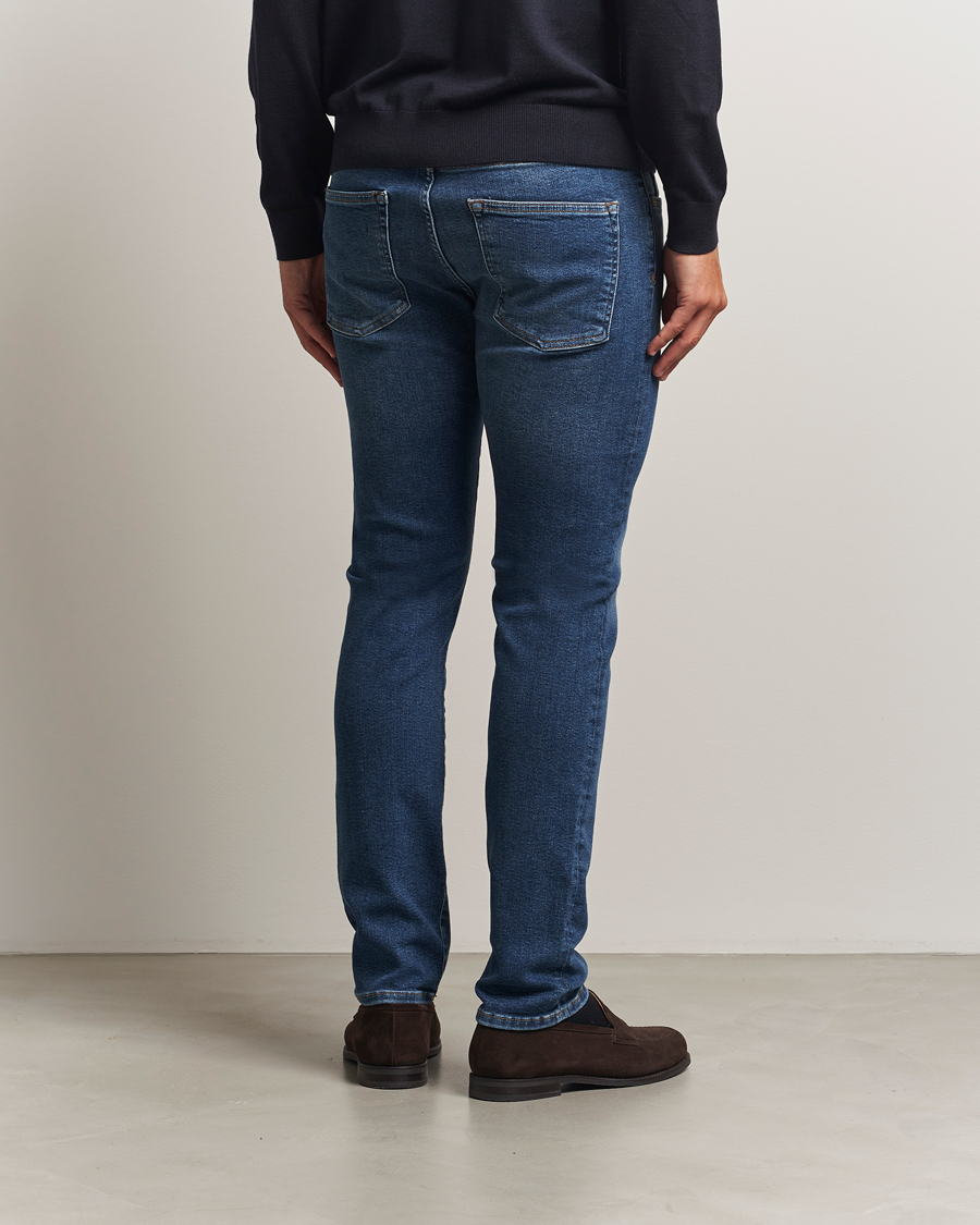 Uomini | Jeans | BOSS CAMEL | Karoo Slim Fit Jeans Navy