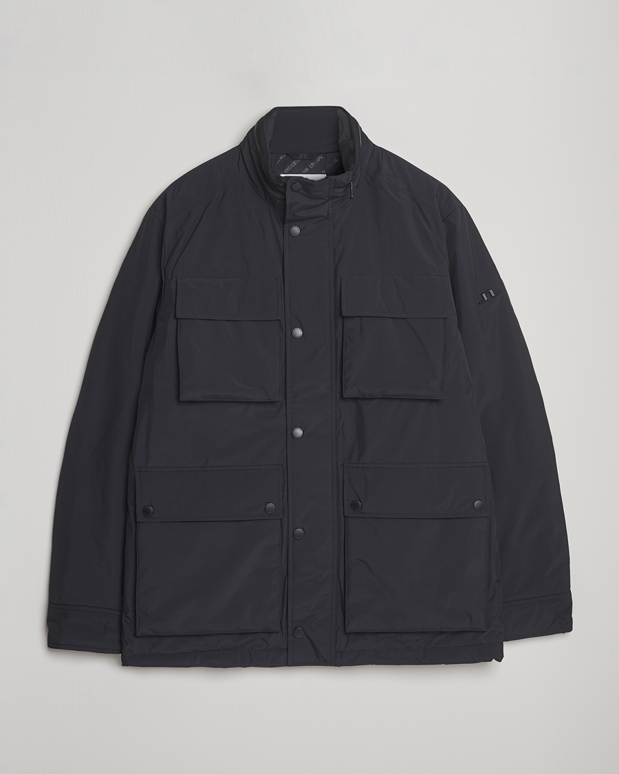 Uomini | Giacche | J.Lindeberg | Aiden 2L Padded Field Jacket Black