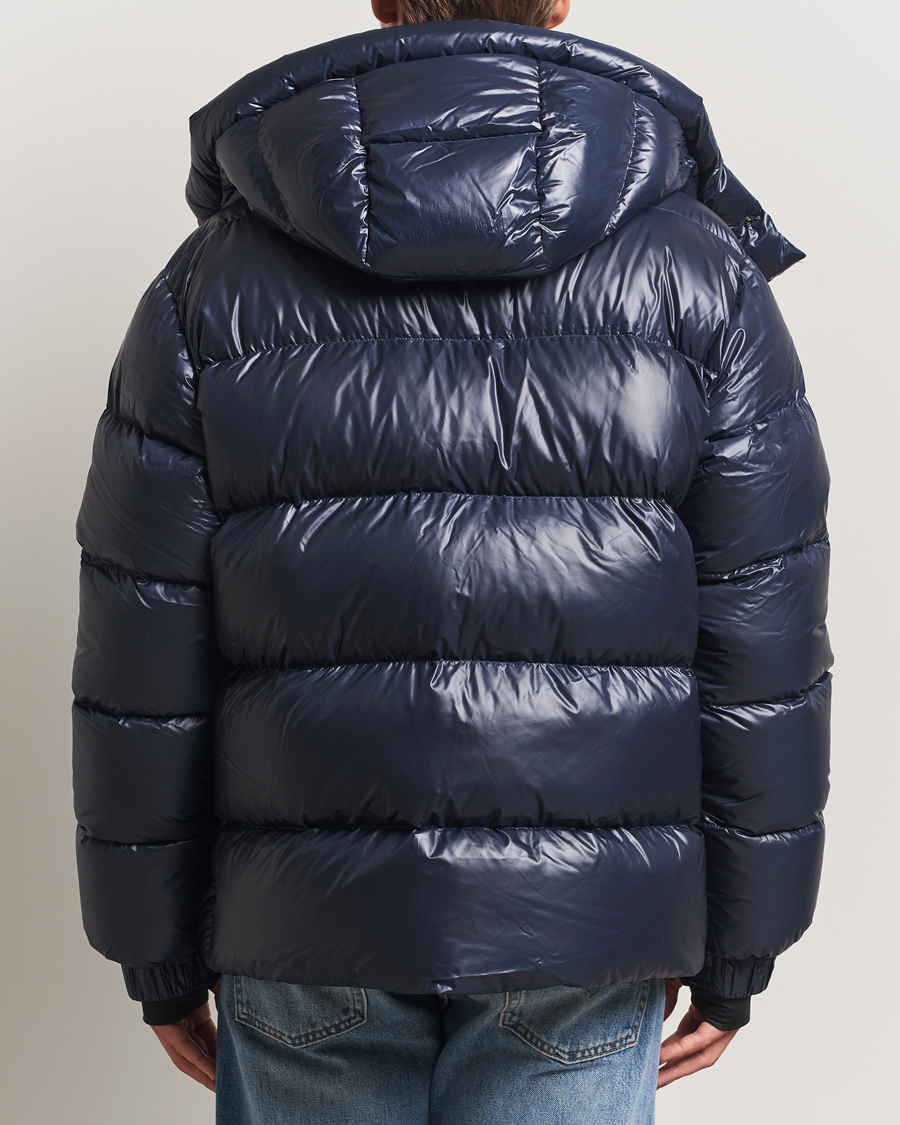 Uomini | Giacche | J.Lindeberg | Creek Down Hooded Jacket Navy