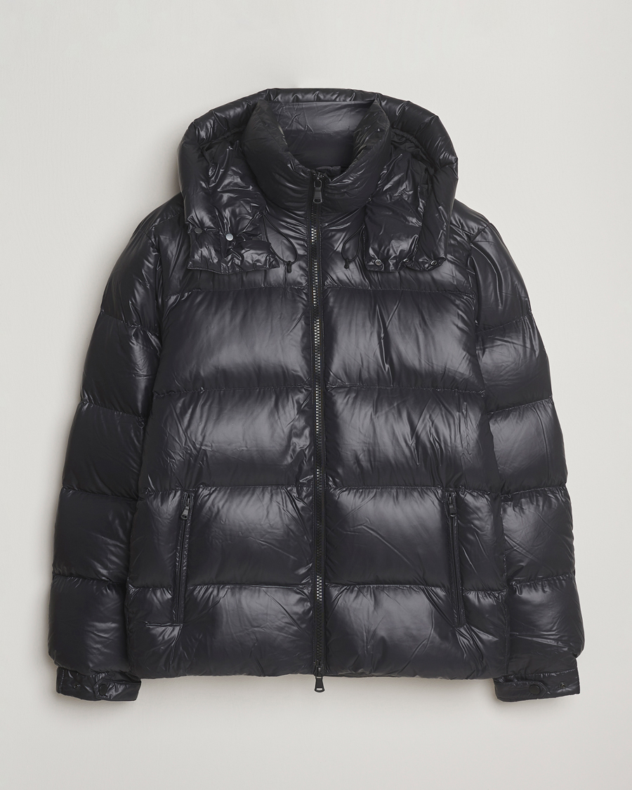 Uomini | Giacche | J.Lindeberg | Creek Down Hooded Jacket Black
