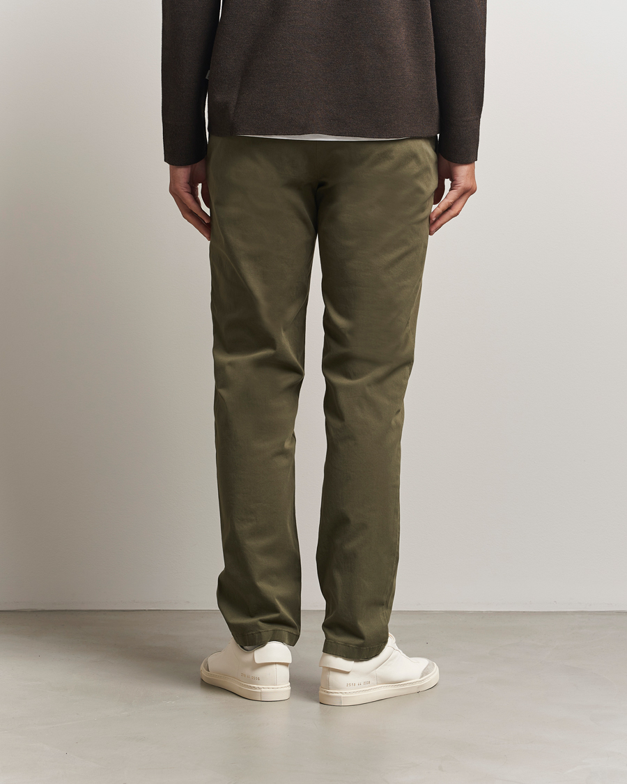Uomini | Pantaloni | J.Lindeberg | Ched Cotton Stretch Chinos Forest Green