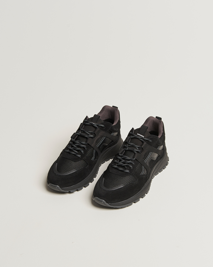 Uomini | Sneakers | J.Lindeberg | Ares Running Sneaker Black