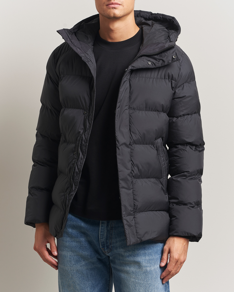 Uomini | Giacche | J.Lindeberg | Padded Hooded Jacket Black