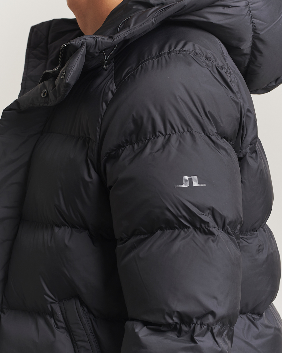 Uomini | Giacche | J.Lindeberg | Padded Hooded Jacket Black