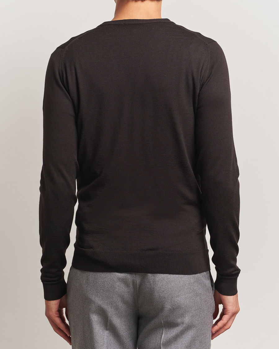 Uomini | Maglieria | John Smedley | Petworth Extra Fine Merino Cardigan Faulkner Brown