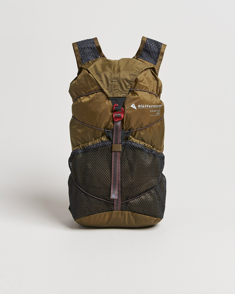 Uomini | Klättermusen Tjalve 2.0 Backpack 10L Olive | Klättermusen | Tjalve 2.0 Backpack 10L Olive