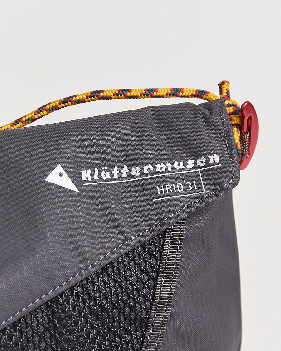 Uomini | Borse | Klättermusen | Hrid WP 3L Accessory Bag Raven