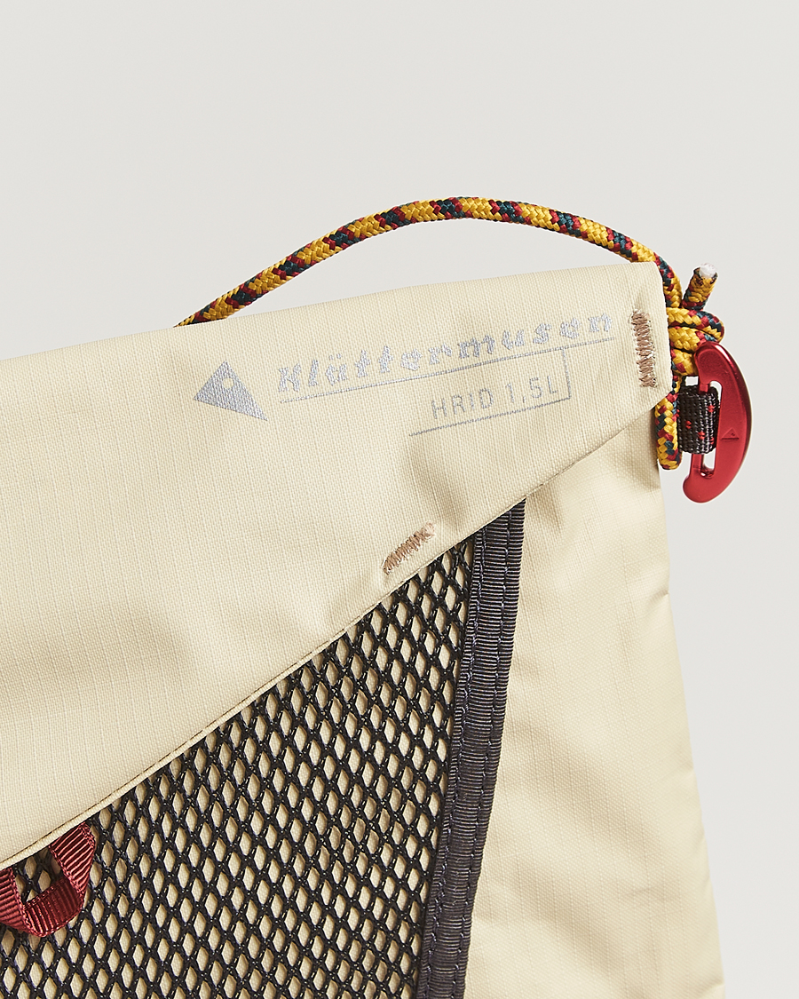 Uomini | Klättermusen Hrid WP 1,5L Accessory Bag Clay | Klättermusen | Hrid WP 1,5L Accessory Bag Clay