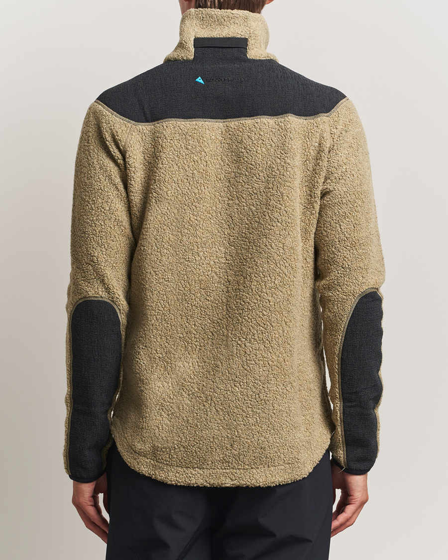 Uomini | Maglieria | Klättermusen | Skoll Wool Fleece Jacket Silver Green