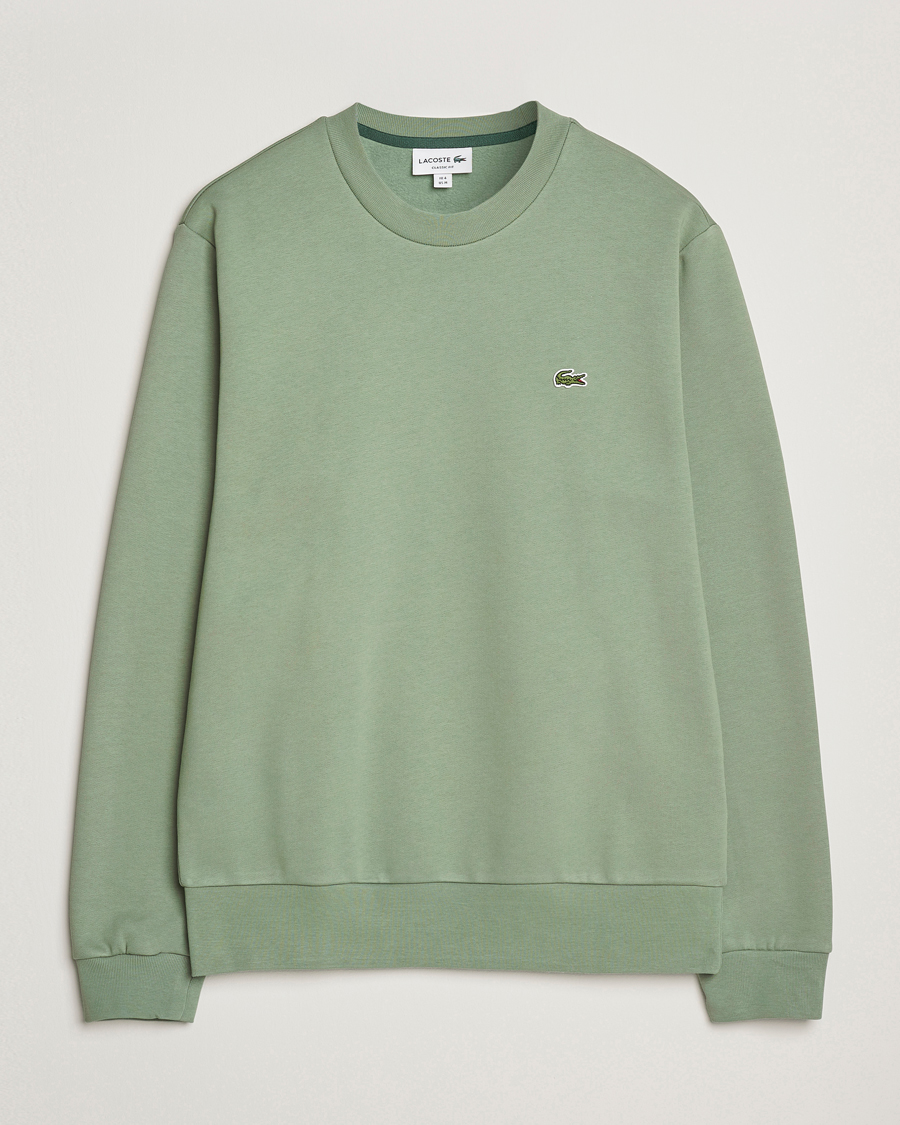 Uomini | Maglieria | Lacoste | Crew Neck Sweatshirt Thyme Green