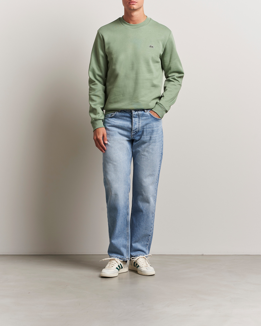 Uomini | Maglieria | Lacoste | Crew Neck Sweatshirt Thyme Green