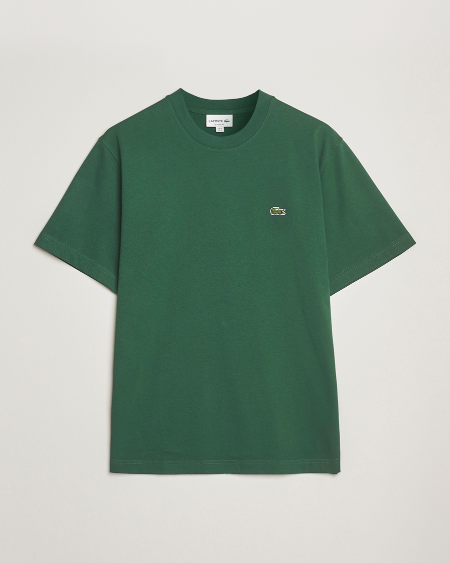 Uomini | T-shirt | Lacoste | Crew Neck T-Shirt Green
