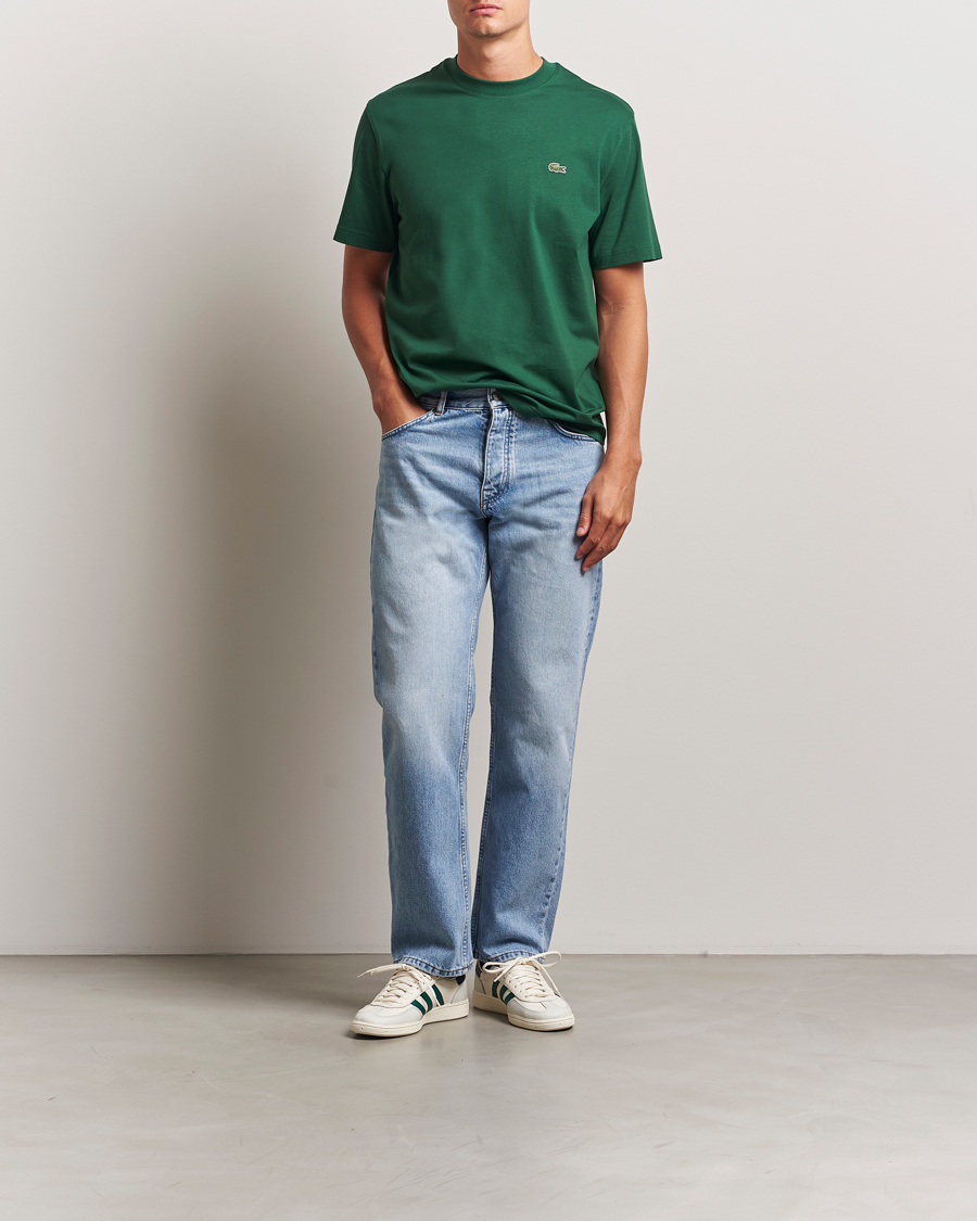 Uomini | T-shirt | Lacoste | Crew Neck T-Shirt Green