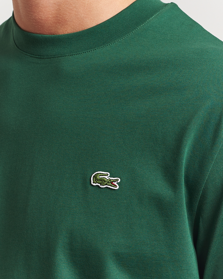 Uomini | T-shirt | Lacoste | Crew Neck T-Shirt Green