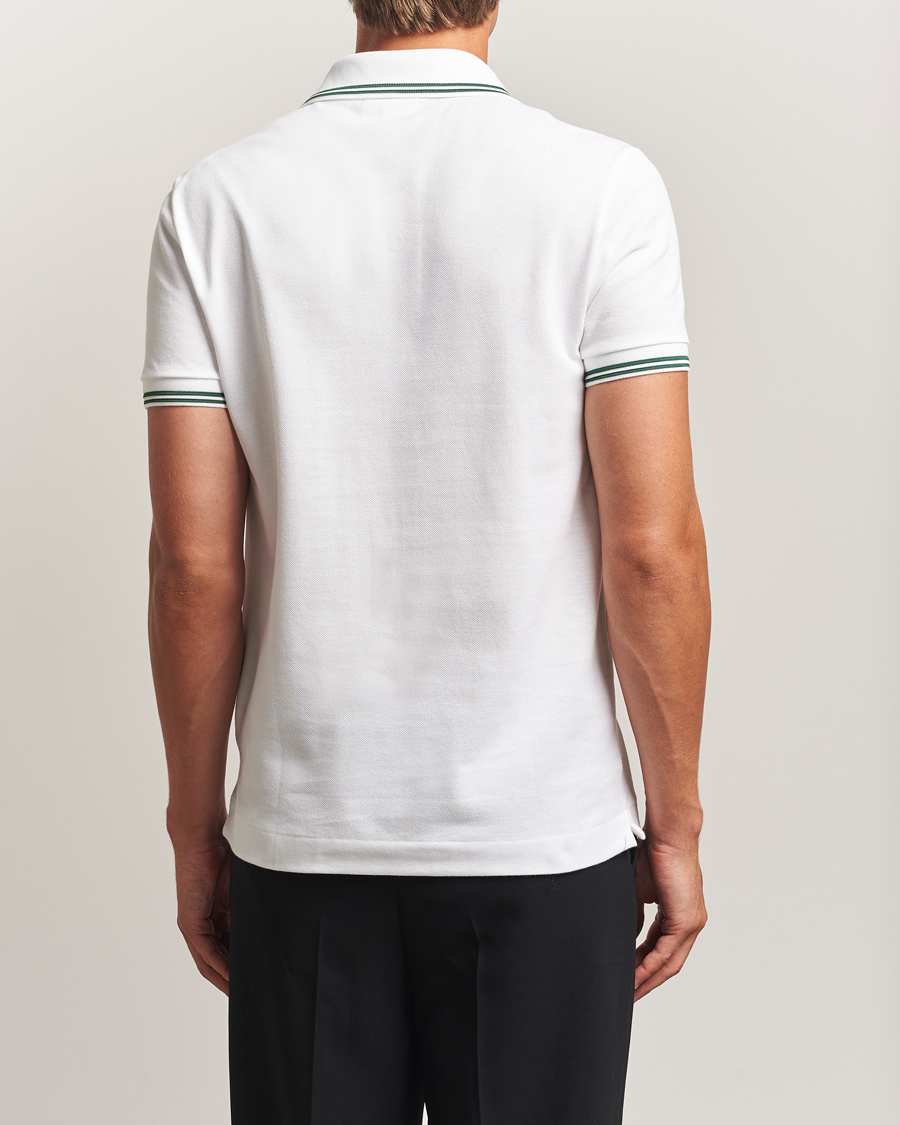 Uomini | Polo | Lacoste | Original Tipped Polo Piké White