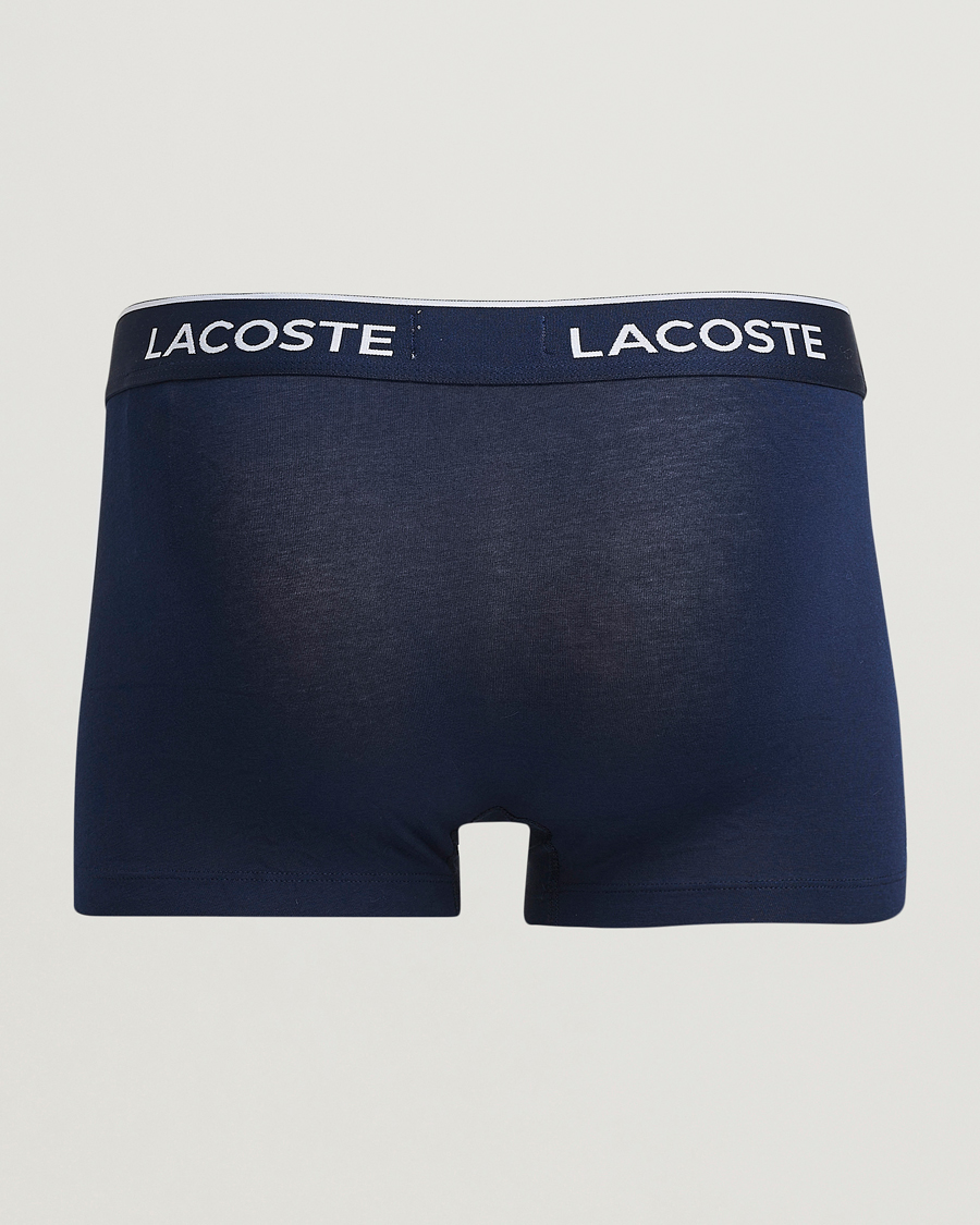 Uomini | Biancheria intima | Lacoste | 3-Pack Stretch Cotton Trunks Navy/Blue/Red