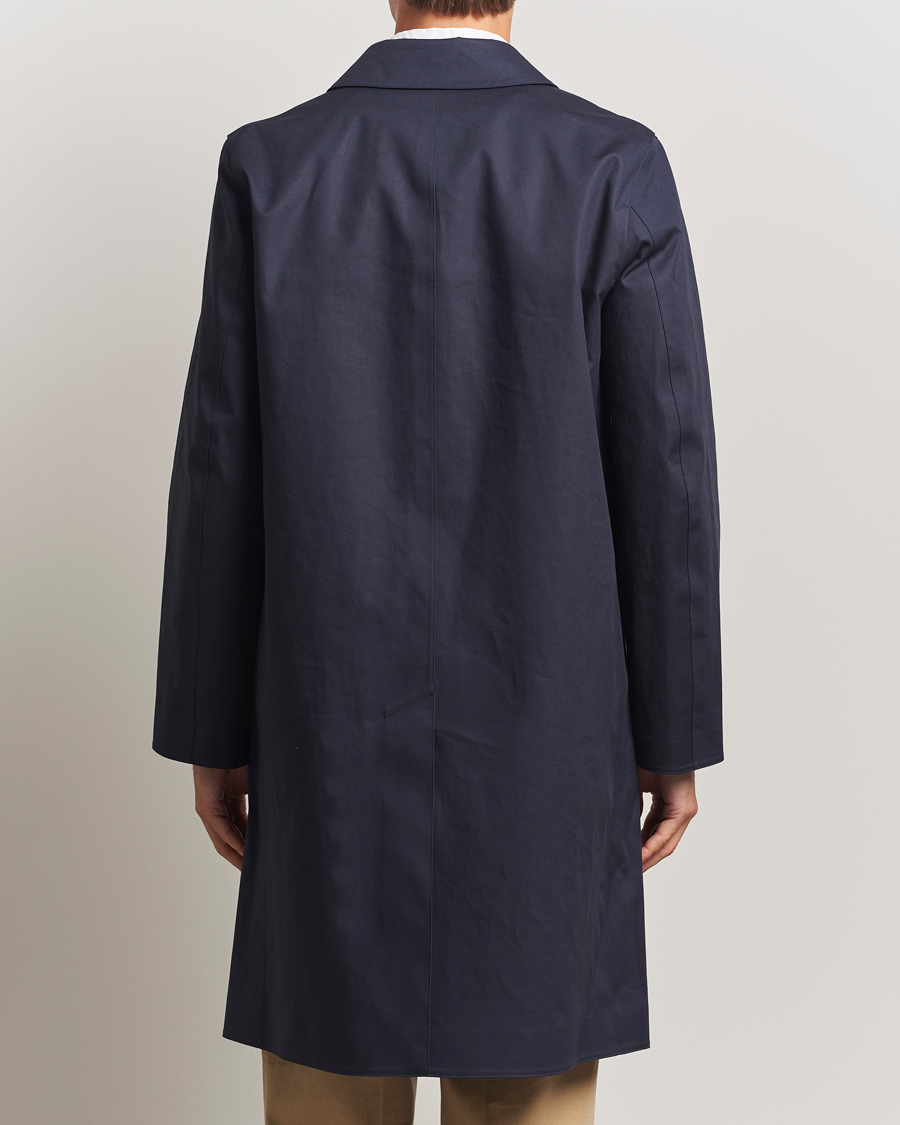 Uomini | Giacche | Mackintosh | Dunkeld Car Coat Navy