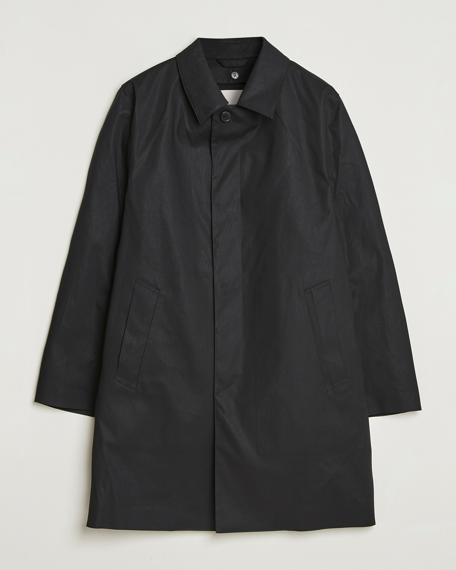 Uomini | Giacche | Mackintosh | Dunoon Car Coat Black