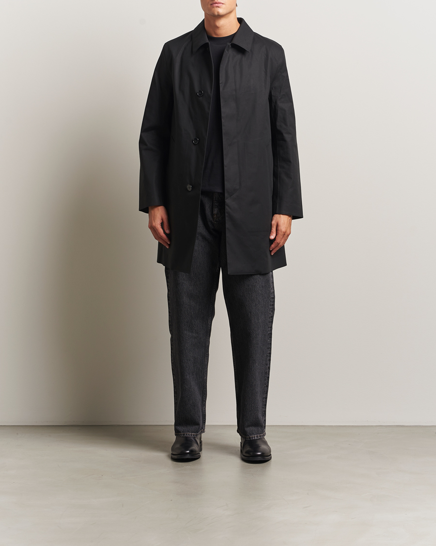 Uomini | Giacche | Mackintosh | Dunoon Car Coat Black