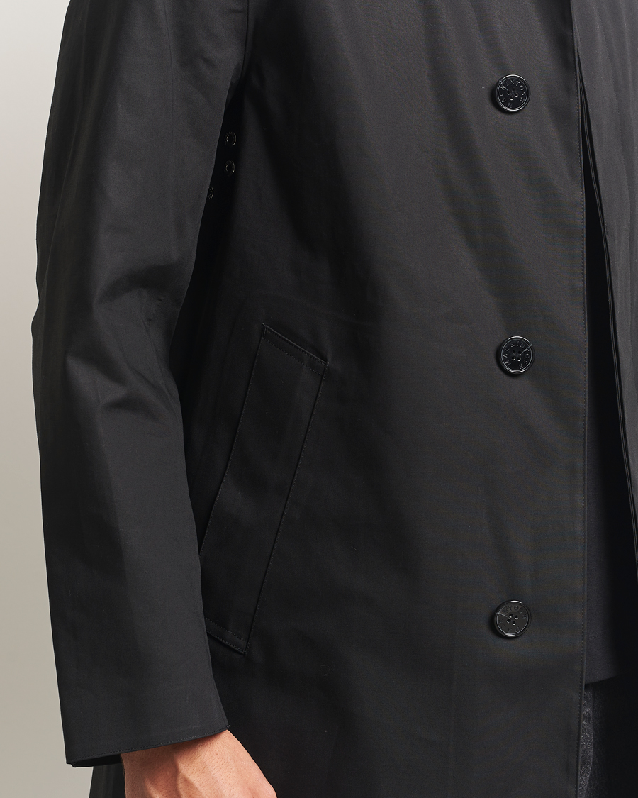 Uomini | Giacche | Mackintosh | Dunoon Car Coat Black