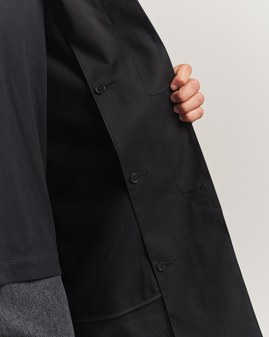 Uomini | Giacche | Mackintosh | Dunoon Car Coat Black