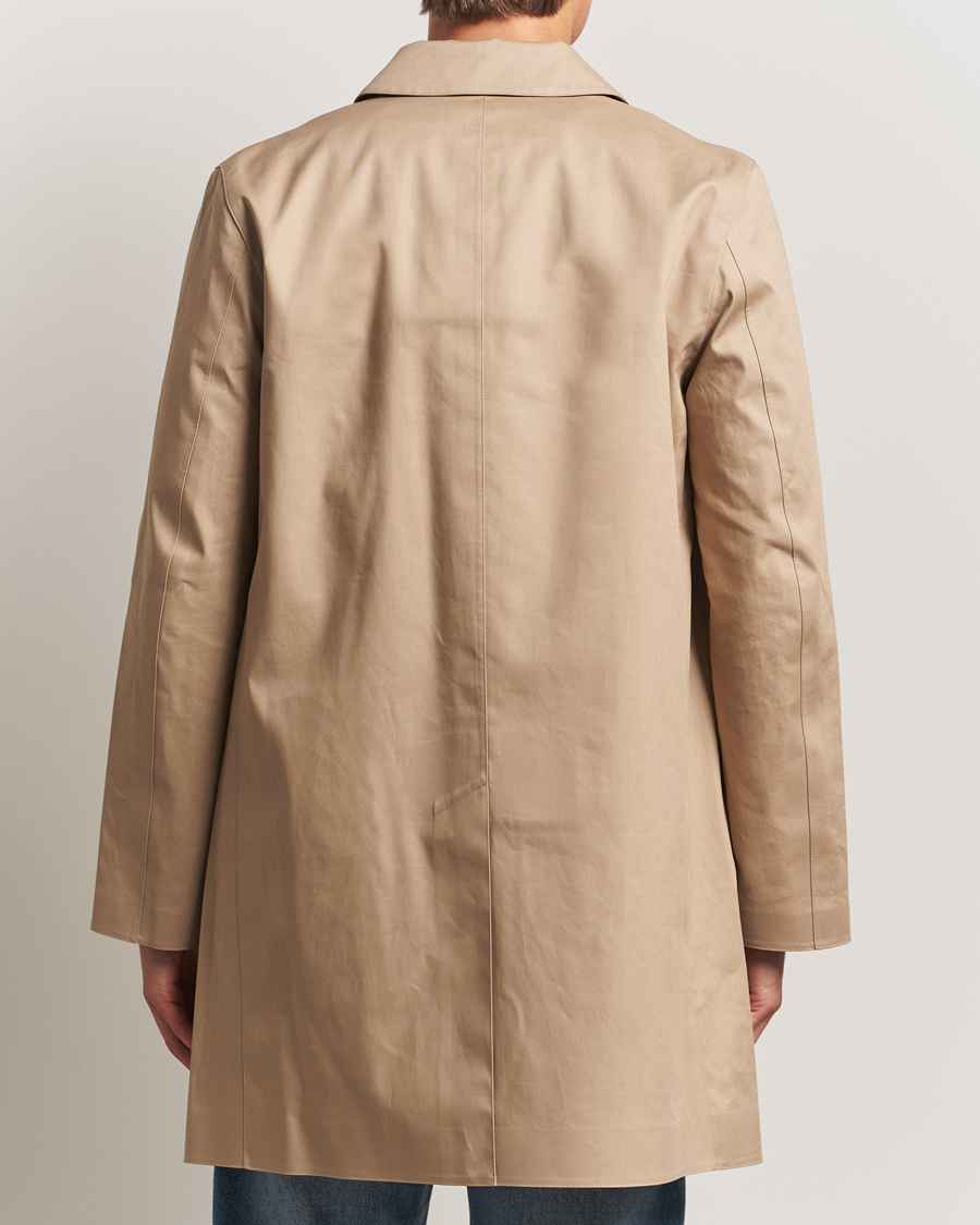 Uomini | Giacche | Mackintosh | Dunoon Car Coat Fawn
