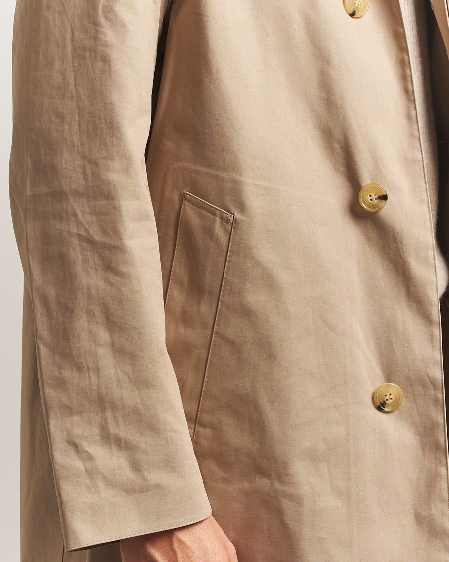 Uomini | Giacche | Mackintosh | Dunoon Car Coat Fawn