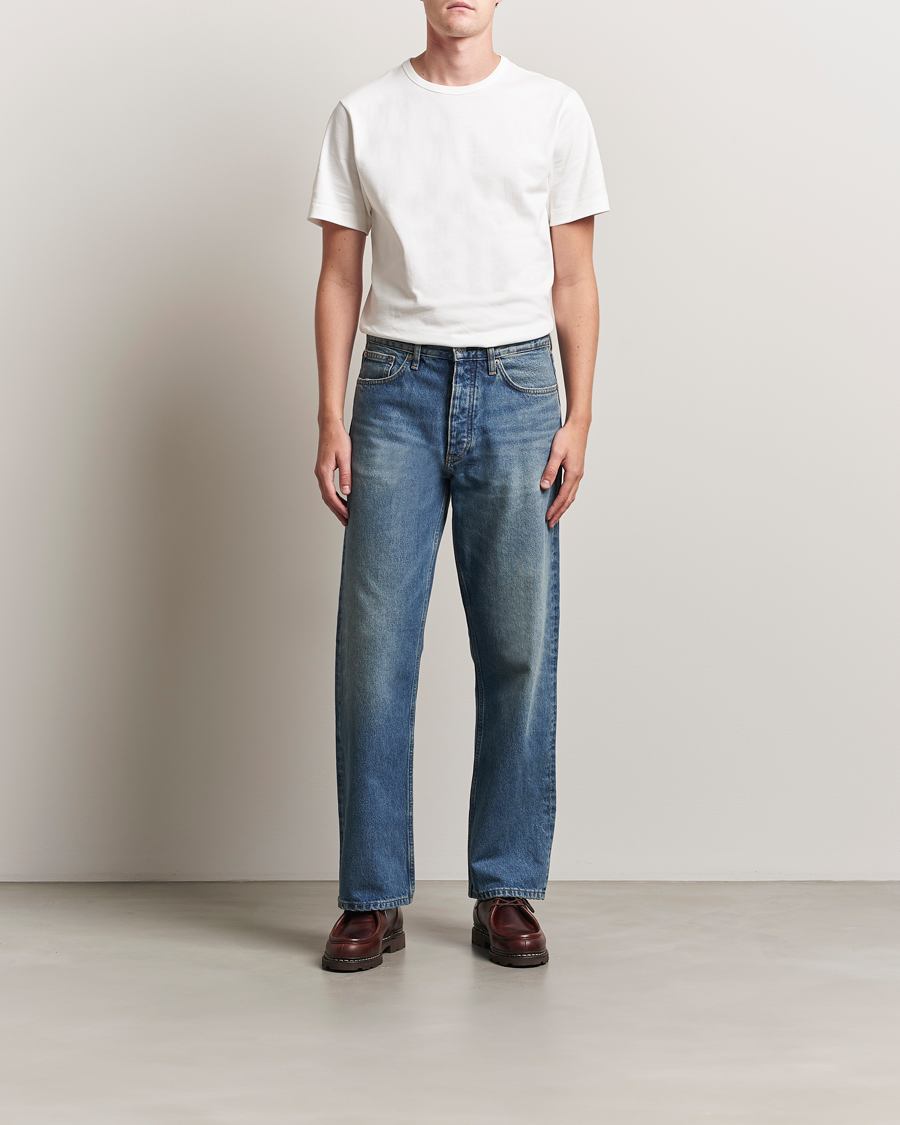 Uomini | T-shirt | Merz b. Schwanen | Classic Fit Sturdy T-Shirt White