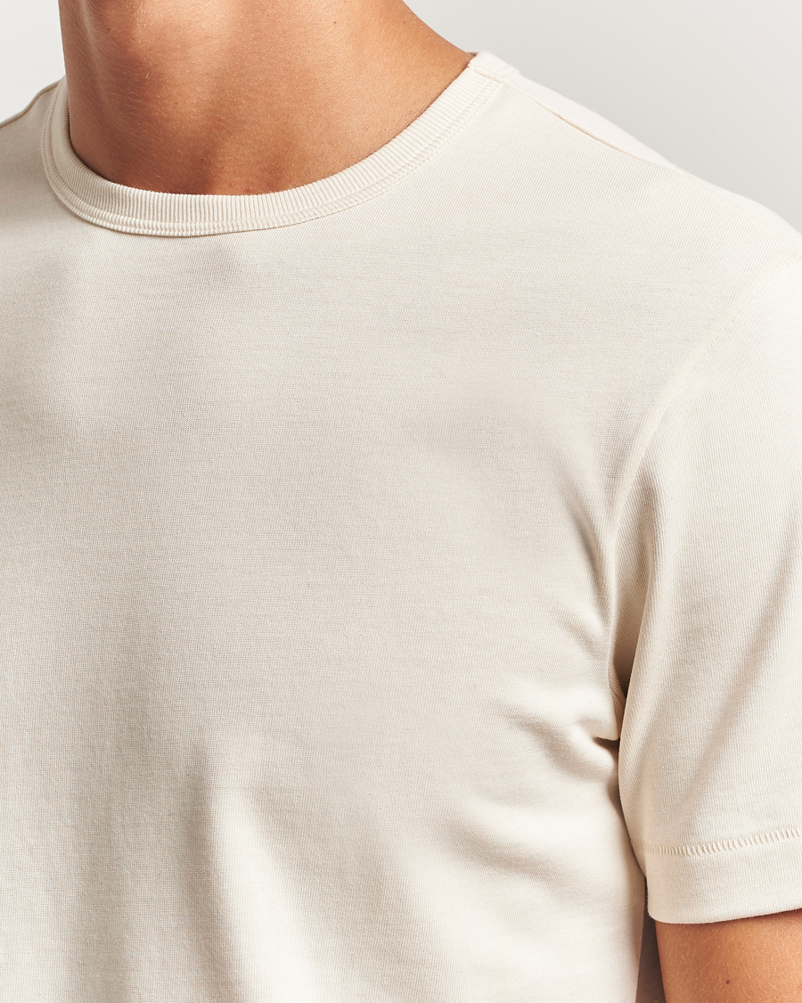 Uomini | T-shirt | Merz b. Schwanen | Classic Fit Sturdy T-Shirt Nature