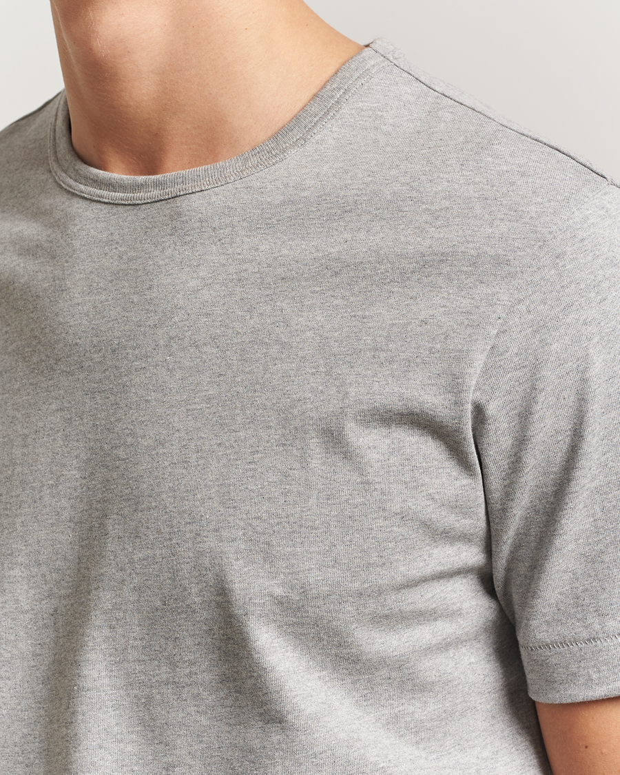 Uomini | T-shirt | Merz b. Schwanen | Classic Fit Sturdy T-Shirt Grey Melange