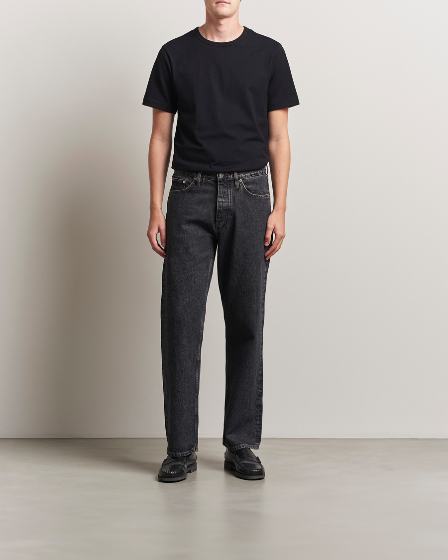 Uomini | T-shirt | Merz b. Schwanen | Classic Fit Sturdy T-Shirt Black