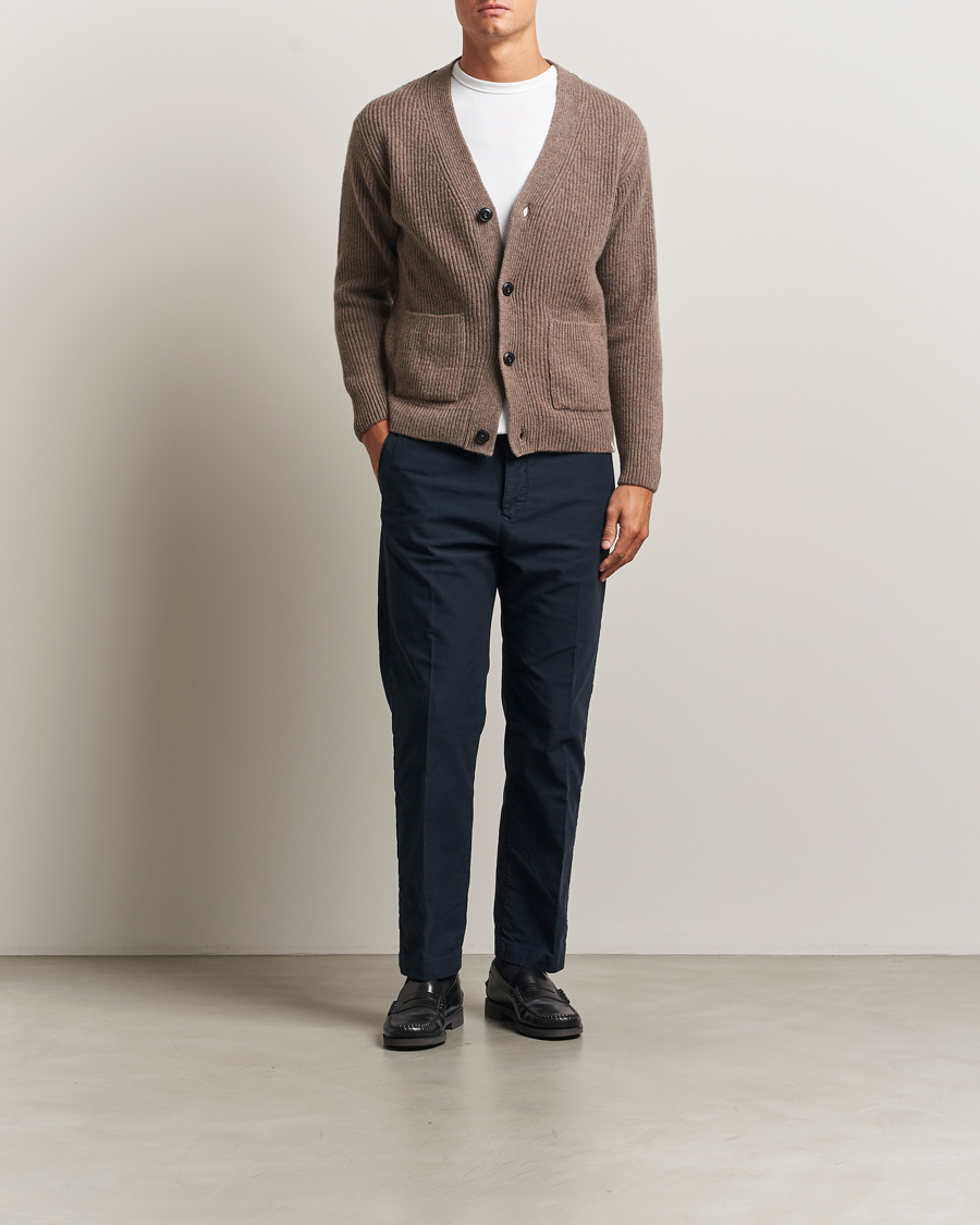 Uomini | Maglieria | Merz b. Schwanen | Merino/Cashmere Knitted Cardigan Grain