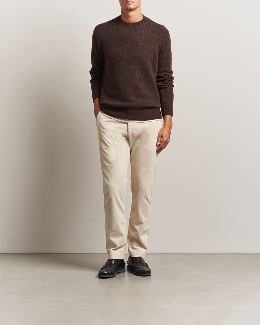 Uomini | Pantaloni | NN07 | Theo Regular Fit Corduroy Chinos Ivory