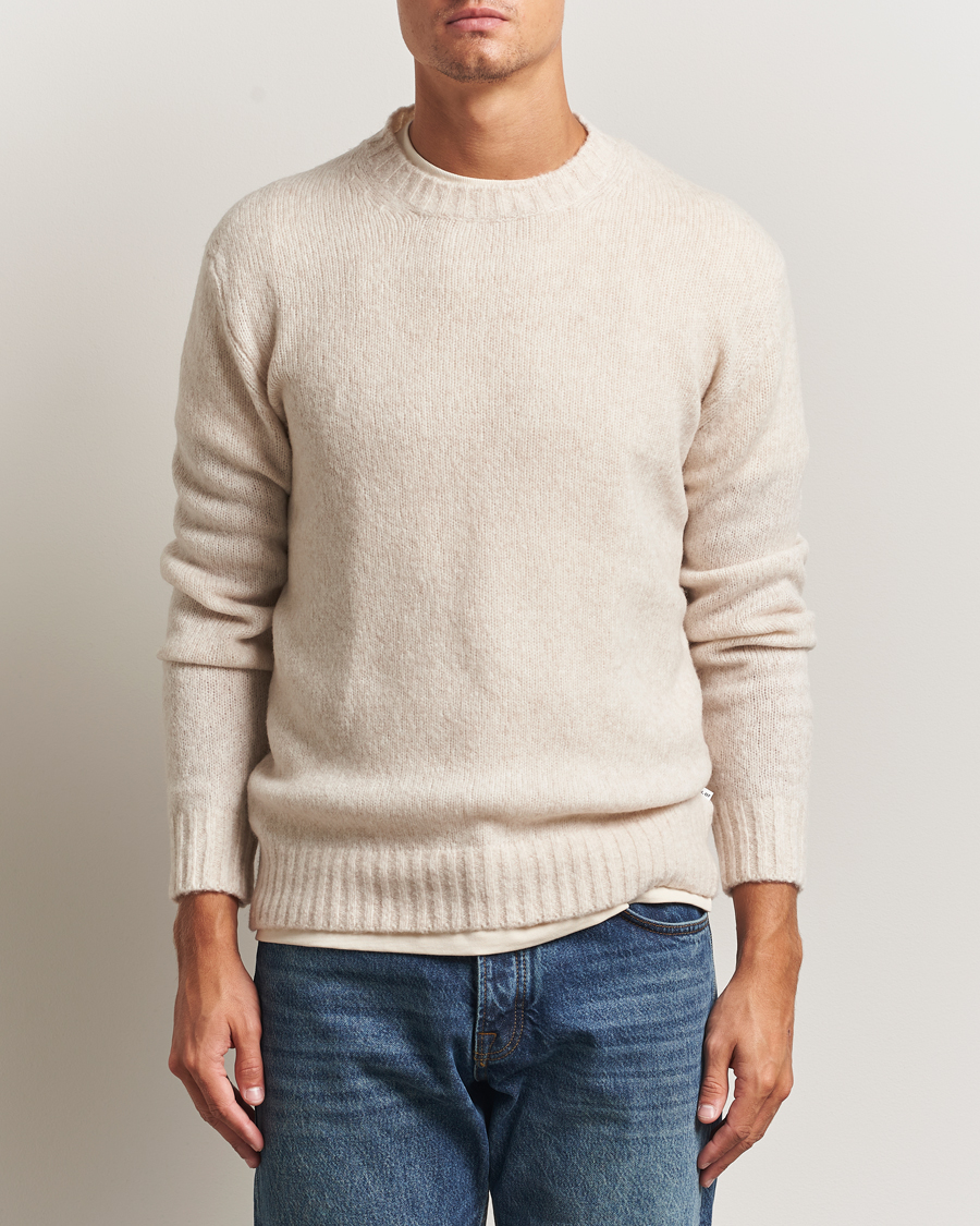 Uomini | Maglieria | NN07 | Lee Wool Knitted Sweater Ivory