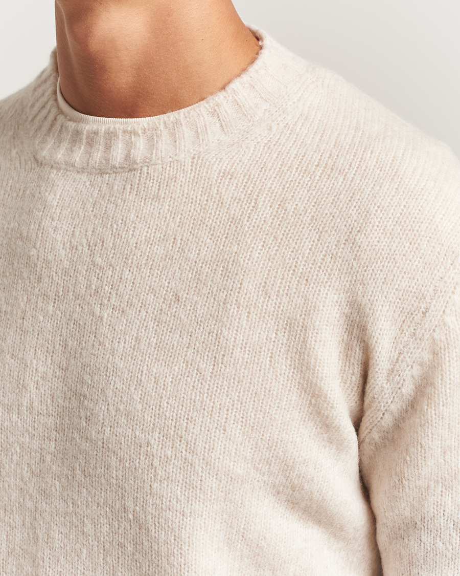 Uomini | Maglieria | NN07 | Lee Wool Knitted Sweater Ivory