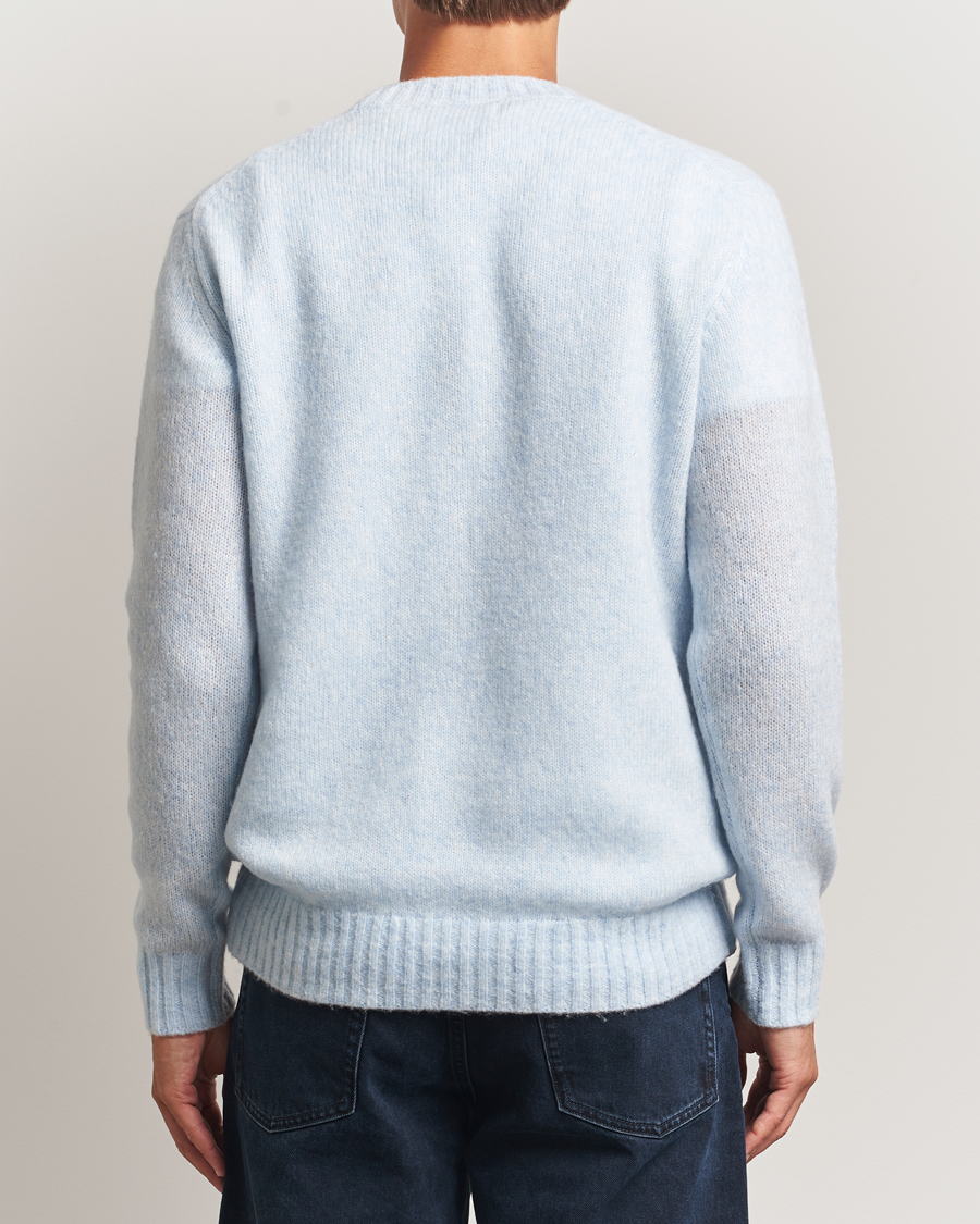 Uomini | Maglieria | NN07 | Lee Wool Knitted Sweater Cerulian Blue