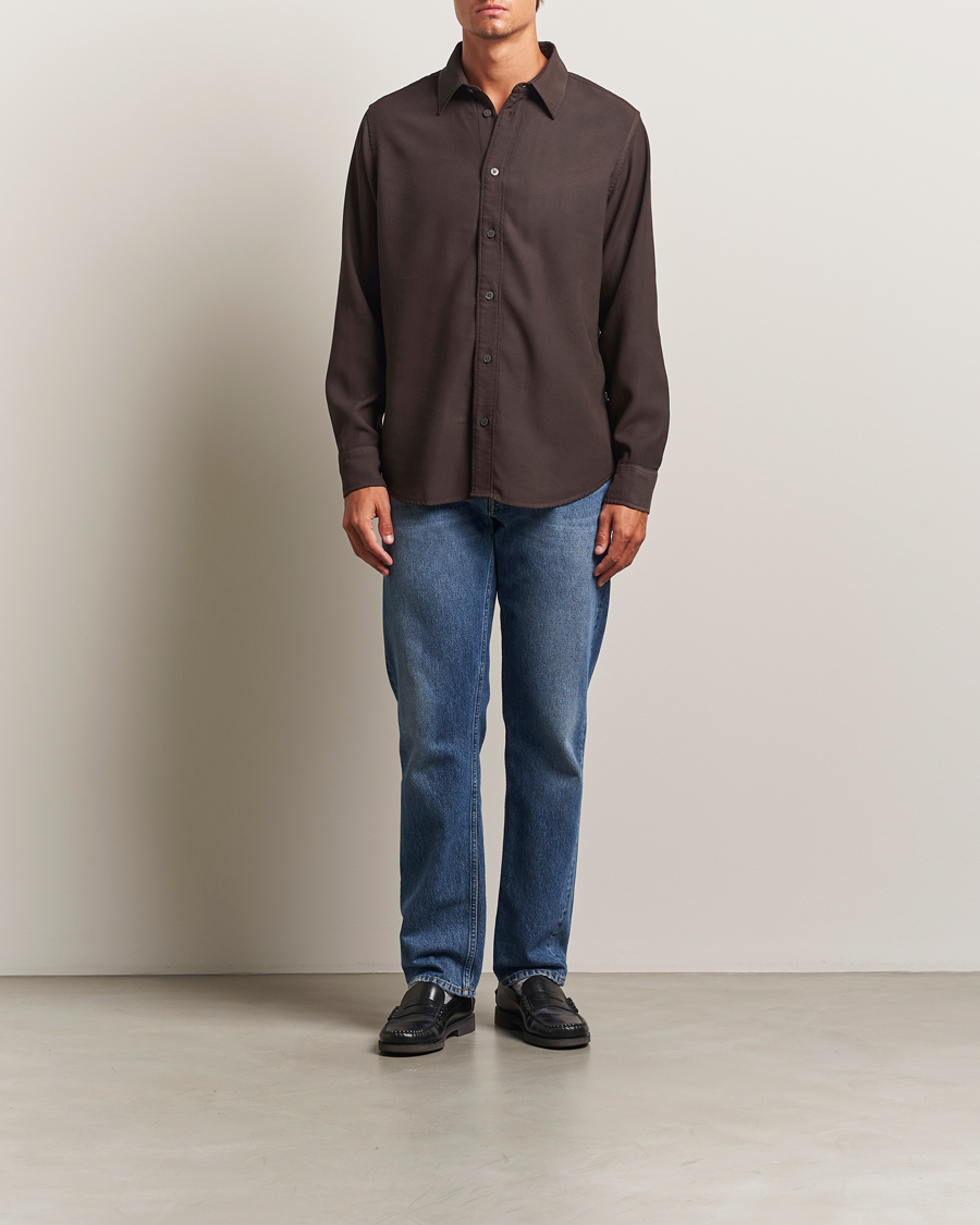 Uomini | Camicie | NN07 | Colby Shirt Dark Army