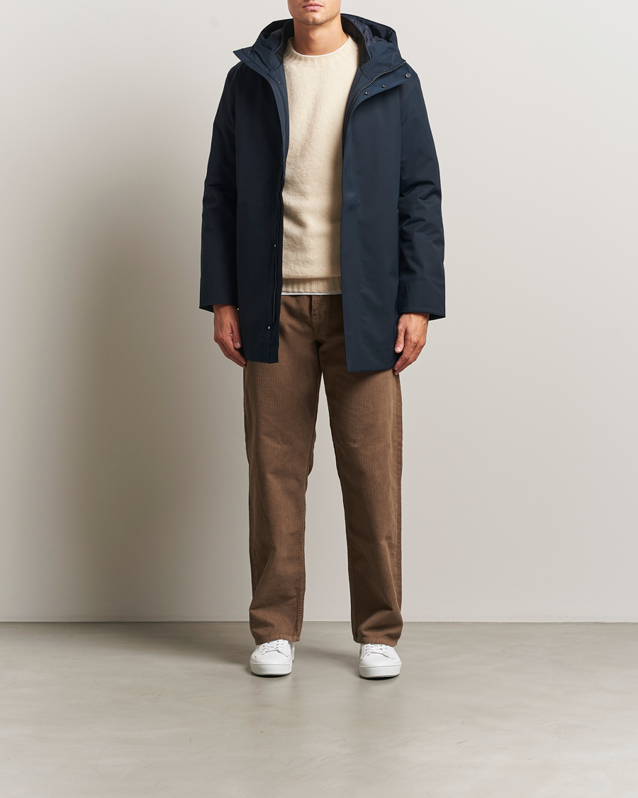 Uomini | Giacche | NN07 | Blake Hooded Jacket Navy Blue