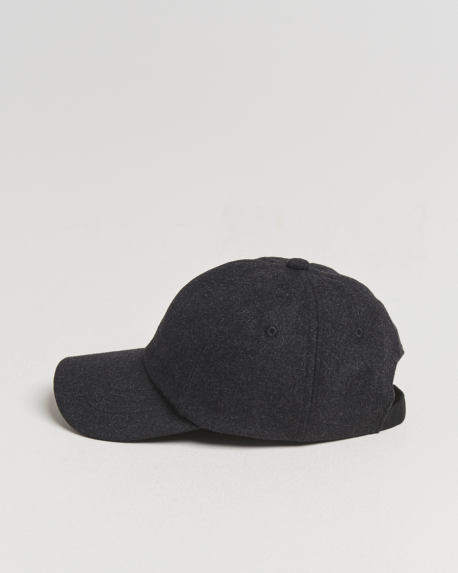 Uomini | NN07 Boiled Wool Cap Antrachite | NN07 | Boiled Wool Cap Antrachite