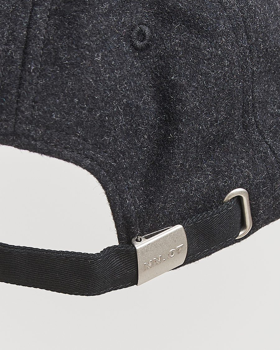 Uomini | NN07 Boiled Wool Cap Antrachite | NN07 | Boiled Wool Cap Antrachite