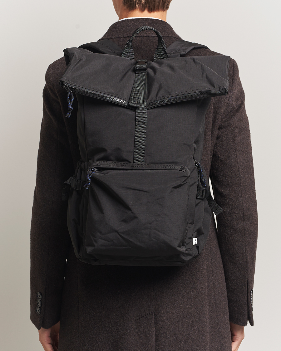Uomini | Borse | NN07 | NN07Nylon Ripstop Rolltop BackpackBlack