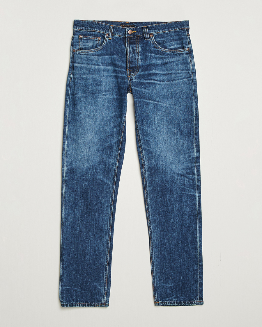 Uomini | Pantaloni | Nudie Jeans | Solid Ollie Jeans Life Tracks