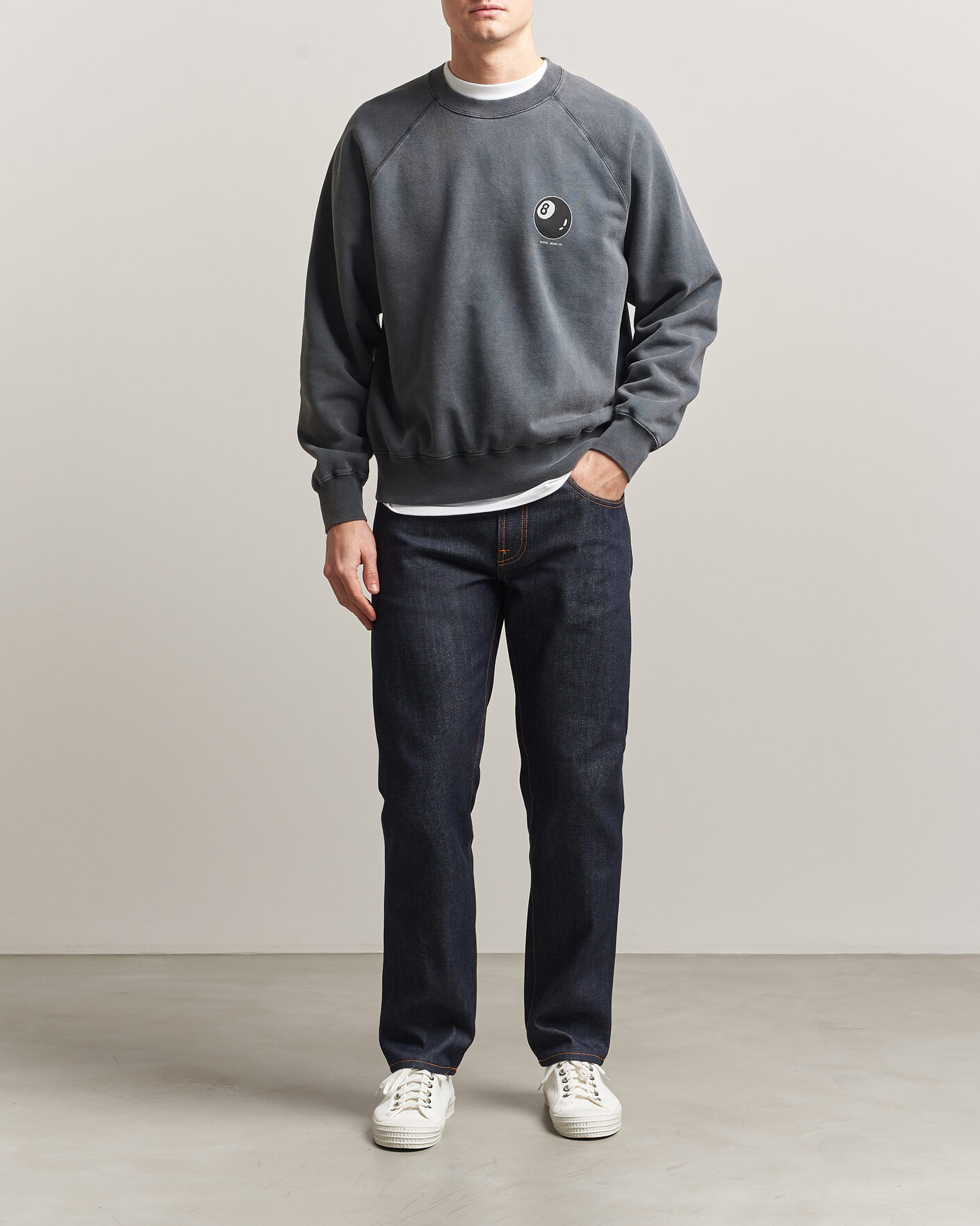 Uomini | Jeans | Nudie Jeans | Gritty Jackson Jeans Dry Dusk Selvage