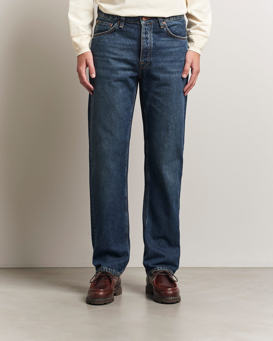 Uomini | Pantaloni | Nudie Jeans | Rad Rufus Jeans Blue Soil