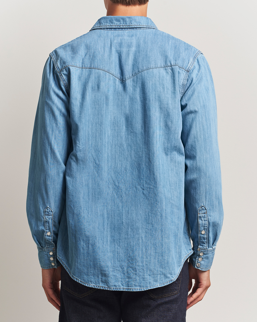 Uomini | Camicie | Nudie Jeans | Gunnar Denim Shirt Light Blue