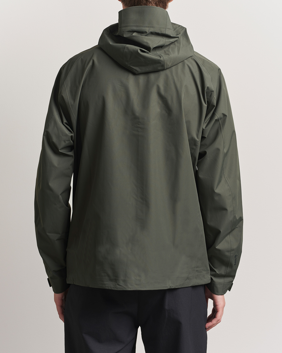 Uomini | Giacche | Peak Performance | Treeline Shell Hooded Jacket Olive Extreme