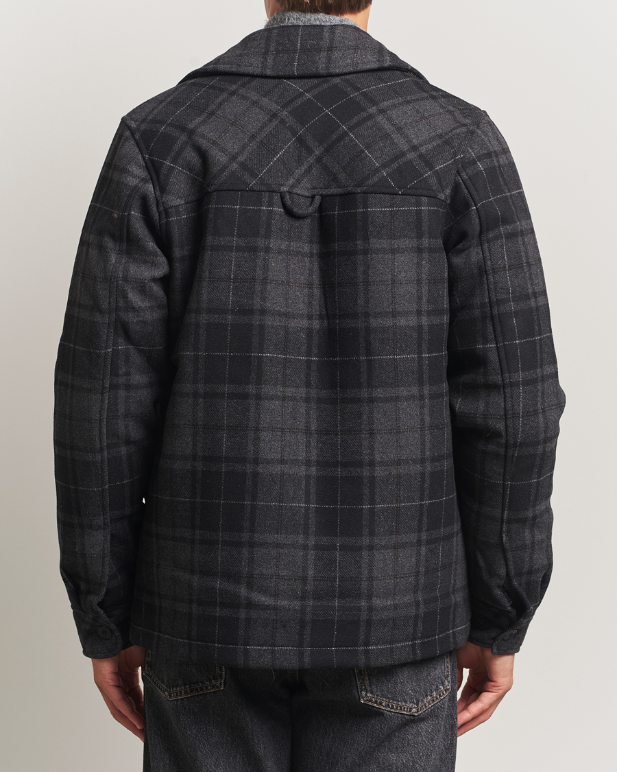 Uomini | Giacche | Samsøe Samsøe | Pally Padded Shirt Jacket Black