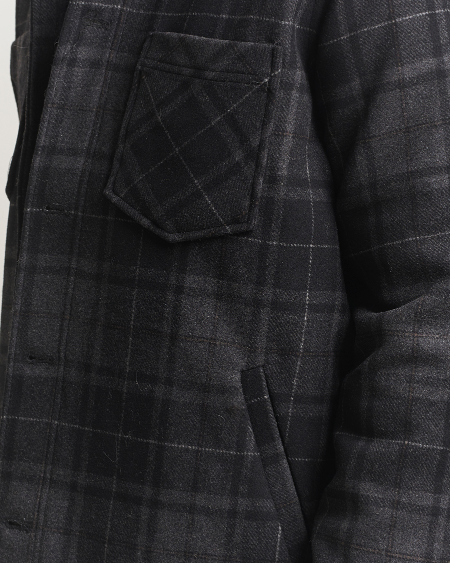 Uomini | Giacche | Samsøe Samsøe | Pally Padded Shirt Jacket Black